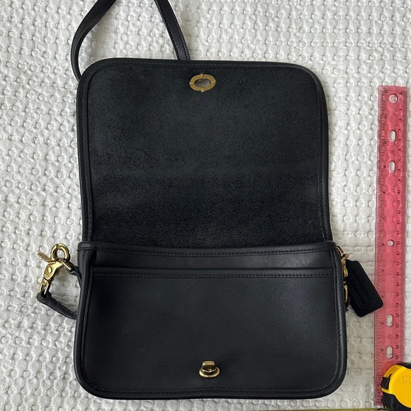 Vintage Coach Penny bag black leather pants - Picture 4 of 5